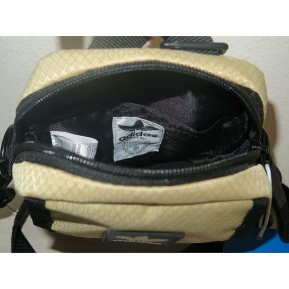 adidas EX6765 Unisex Sand/Black Small National Festival Crossbody Shoulder Bag - Picture 6 of 6
